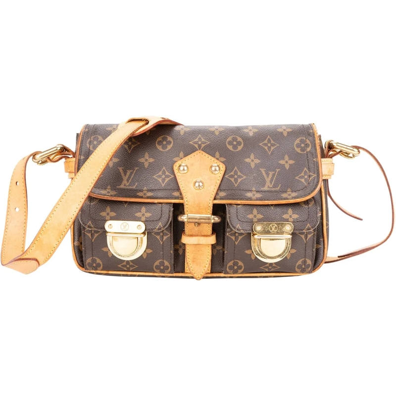 Louis Vuitton Schultertasche Louis Vuitton Canvas Monogram Hudson PM Crossbody  mehrfarbig