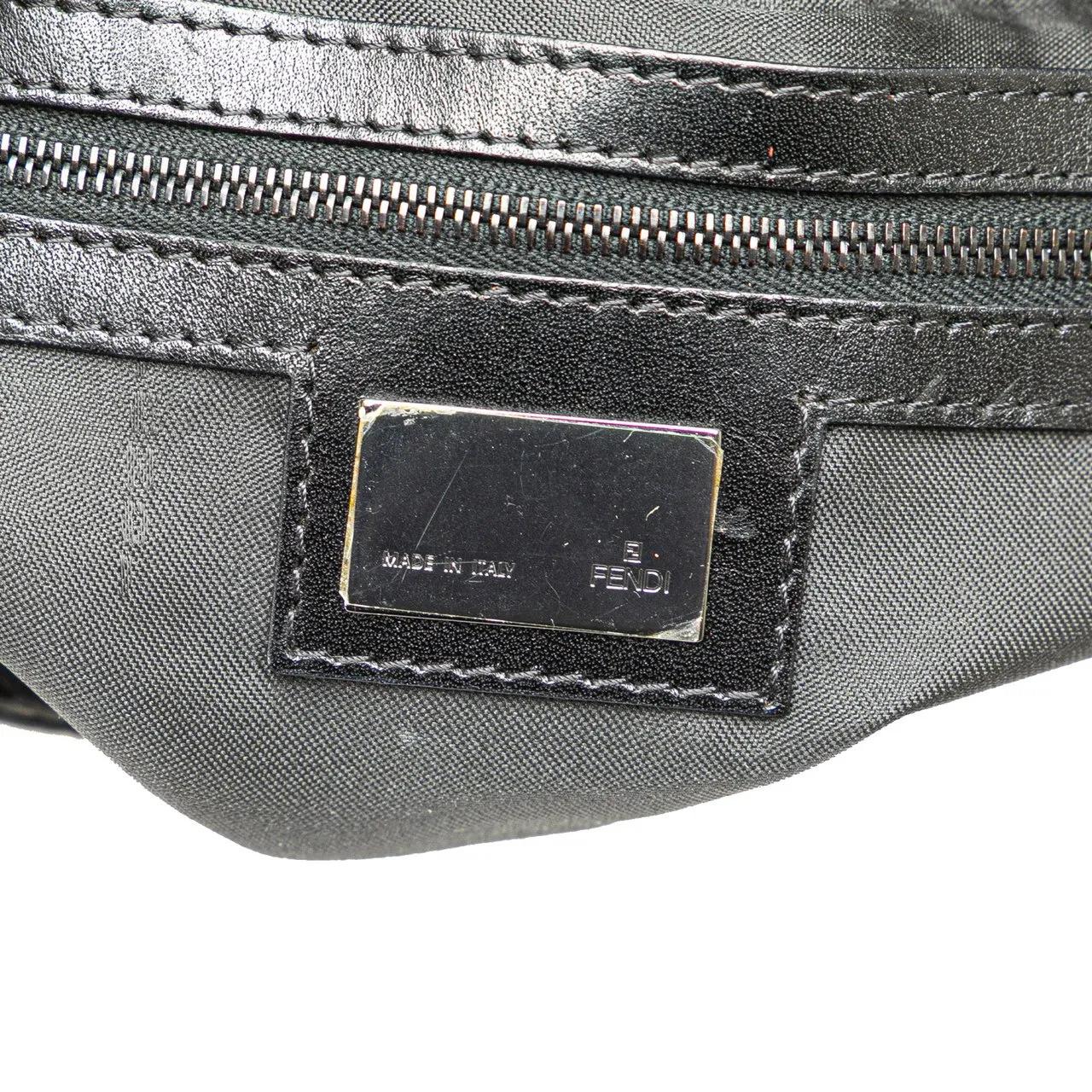 Thumbnail - Fendi Hobo Bags - Zucchino Canvas Crossbody - Gr. unisize - in Schwarz - für Damen