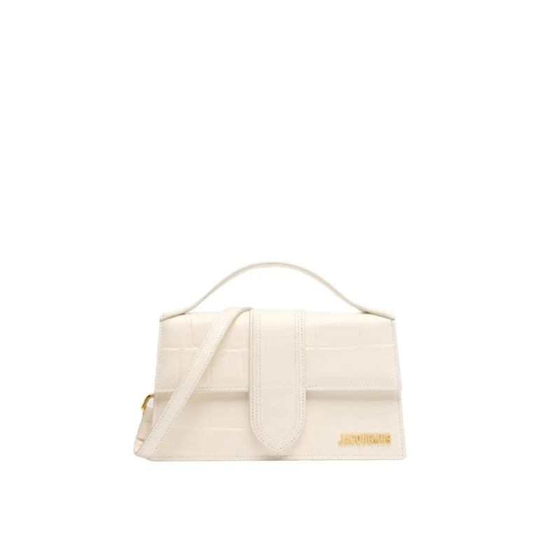 Jacquemus Schultertasche Le Grand Bambino Shoulder Bag Neutrals