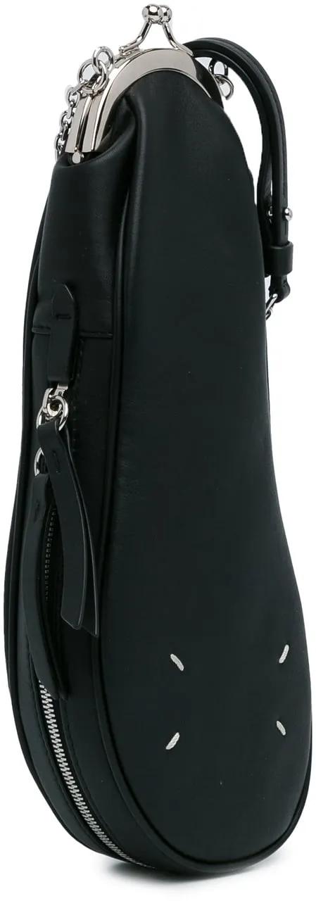 Maison Margiela Hobo bags 2020-2024 Leather Tabi Crossbody in zwart