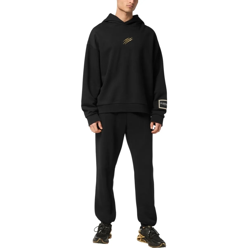 Plein Sport Top Hoodie schwarz(Image 4)