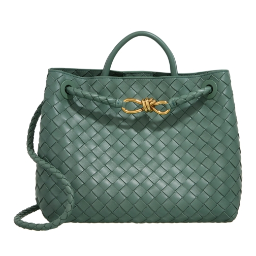 Bottega Veneta Tote Andiamo Tote Bag Aloe Brass