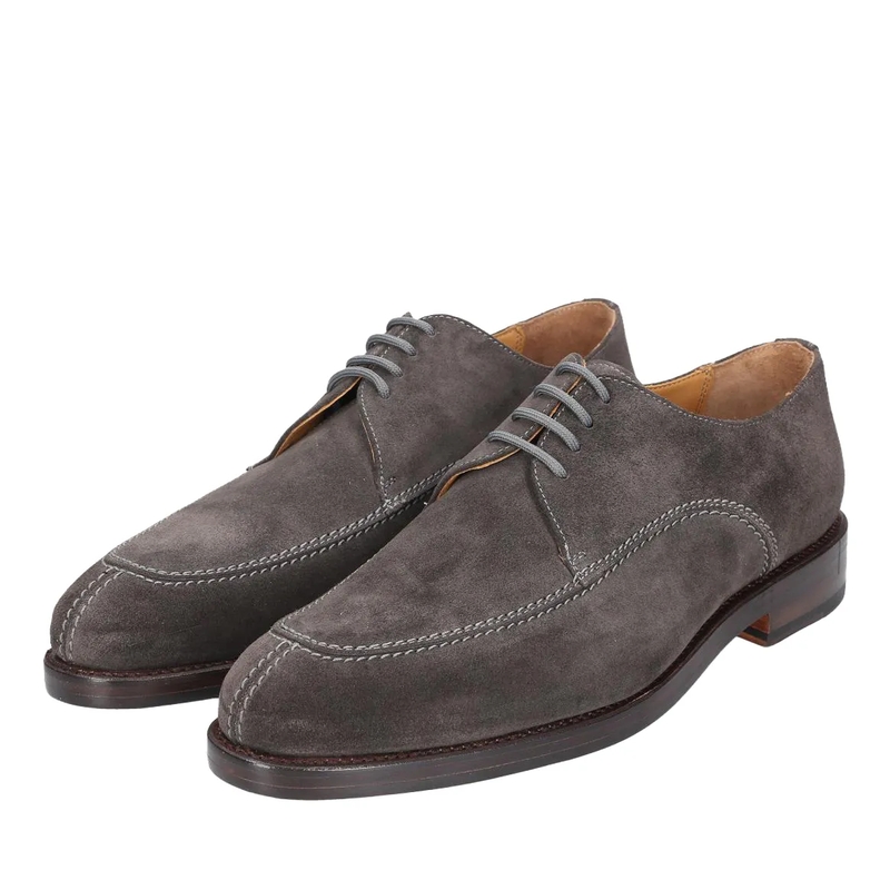 Heinrich Dinkelacker Schuhe Schnürer Luzern Norweger V- Vollständig handgefe dunkel-grau(Image 3)