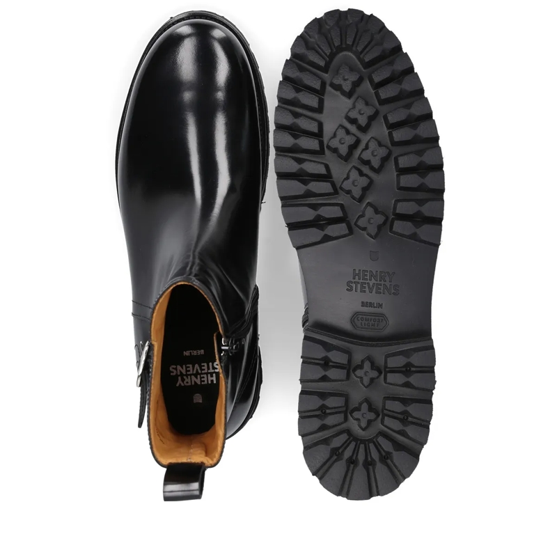 Henry Stevens Stiefel Boots Harry JPB schwarz(Image 4)