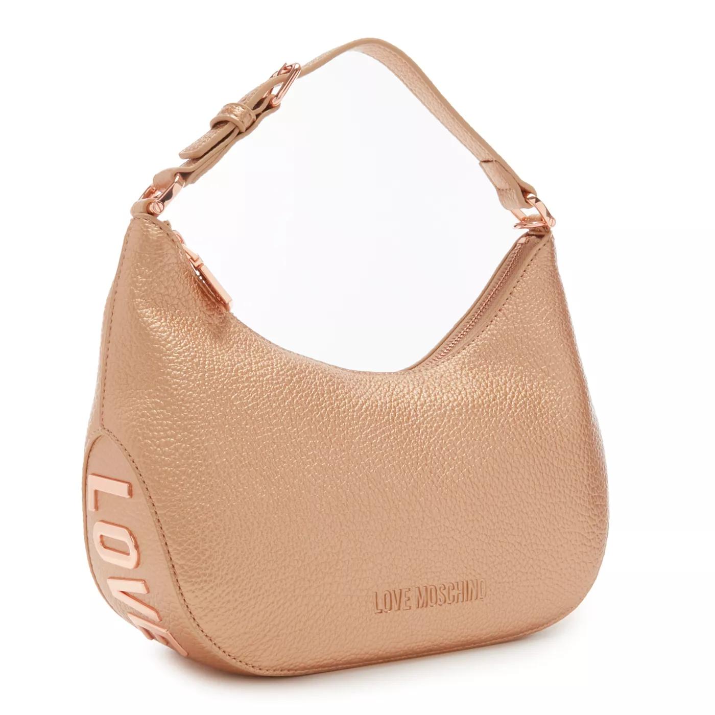 Love Moschino Crossbody bags Laminato Handtasche in beige
