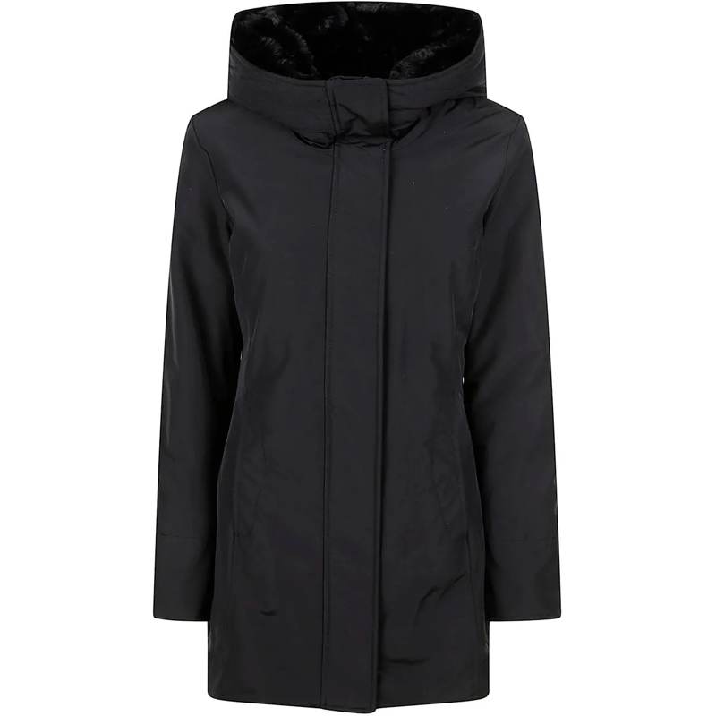 Woolrich Veste de transition Coats Black schwarz