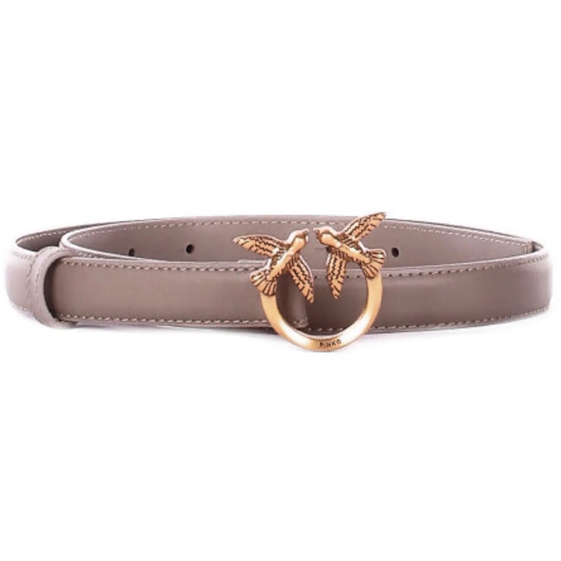 Pinko Ledergürtel Belts Brown braun
