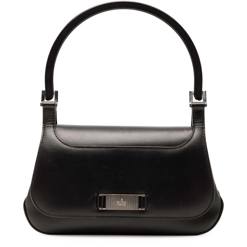 Gucci Fourre-tout Leather Handbag schwarz