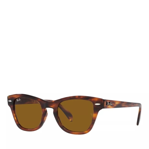 Ray-Ban 0RB0707S Striped Havana Sunglasses