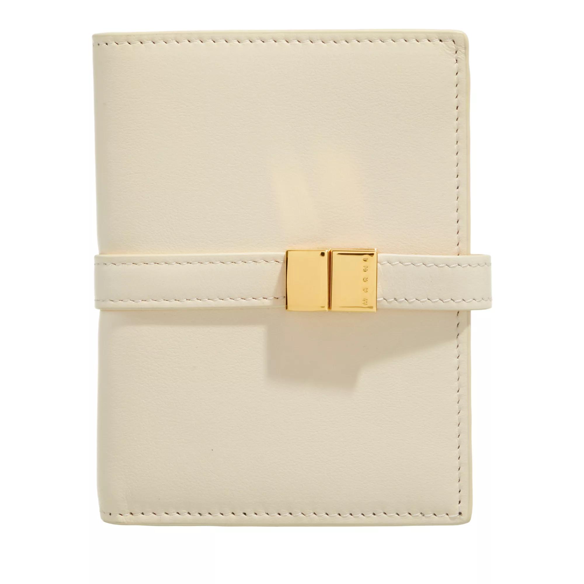 Marni Portemonnaie - Prisma Billfold Wallet - Gr. unisize - in Beige - für Damen