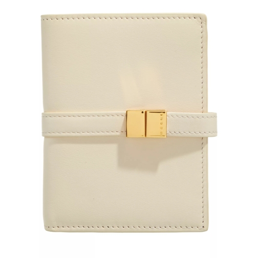 Marni Prisma Billfold Wallet Ivory Tvåveckad plånbok
