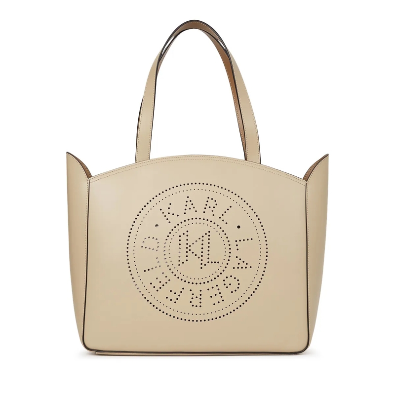Karl Lagerfeld Shopper K/CIRCLE MITTELGROSSE TOTE-BAG beige
