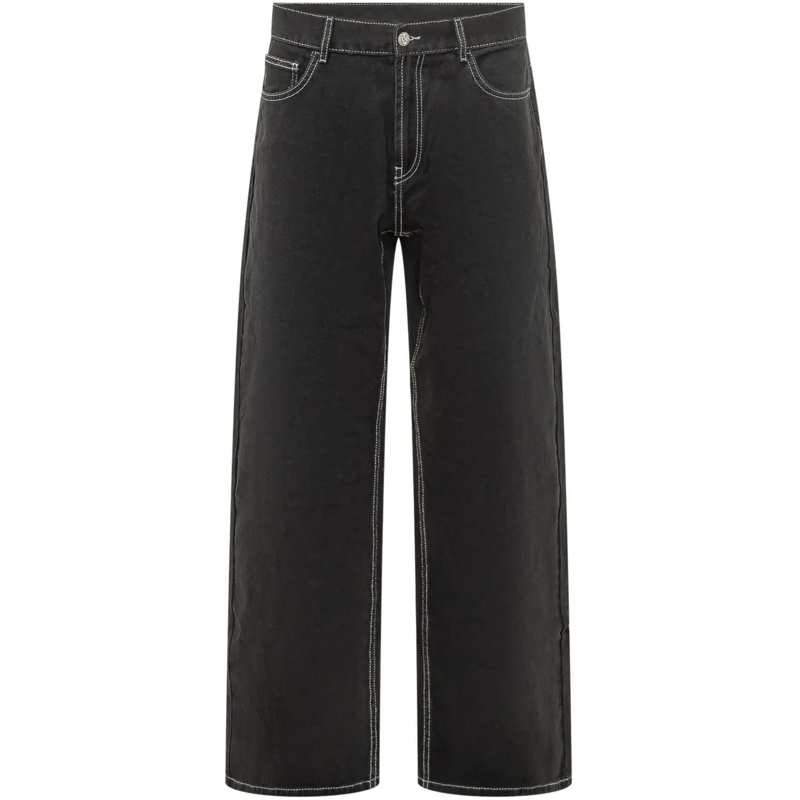 Palm Angels Boyfriend-Jeans Jeans a 5 Tasche schwarz