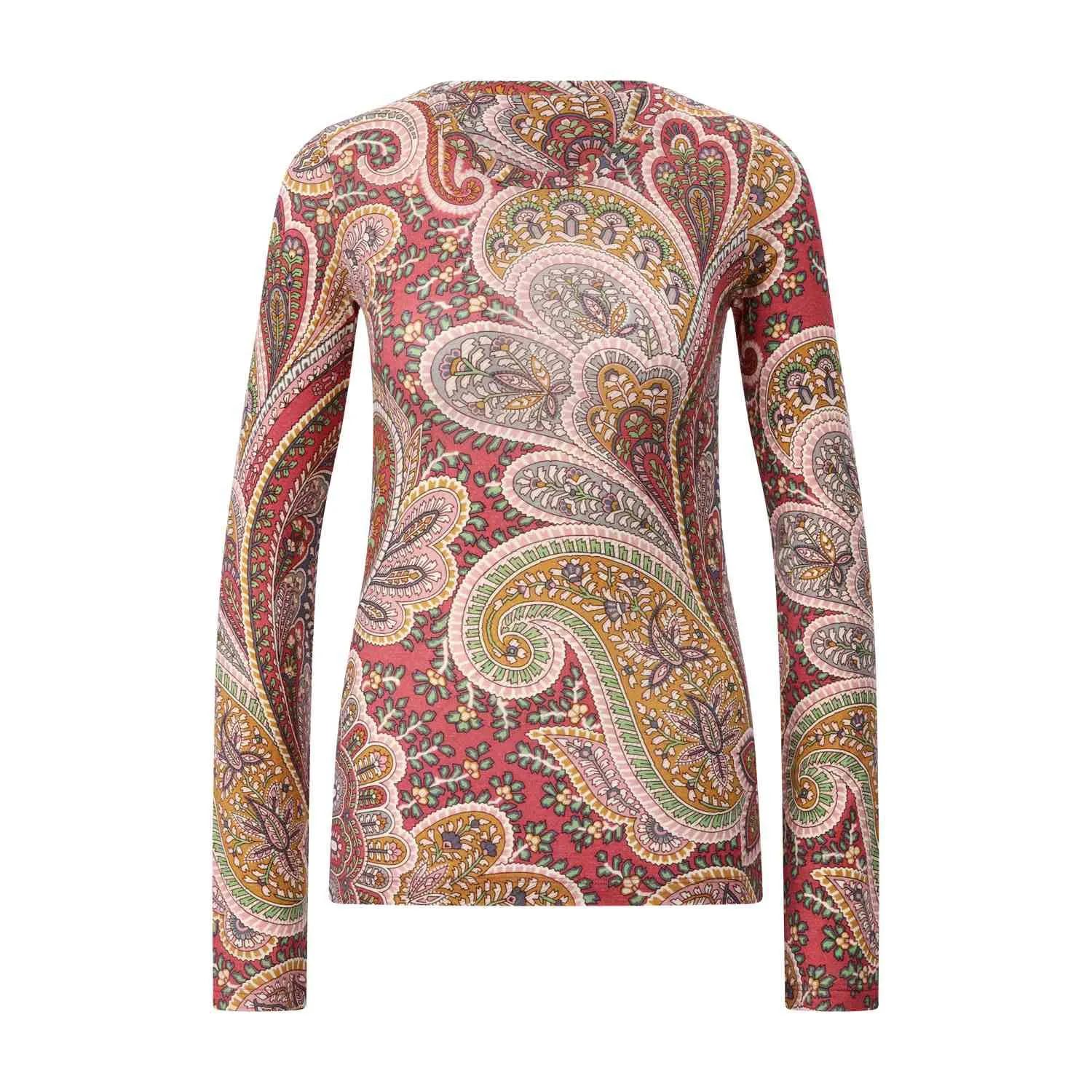 Thumbnail - Etro - Langarmshirt mit Paisley-Muster - Größe S - bunt