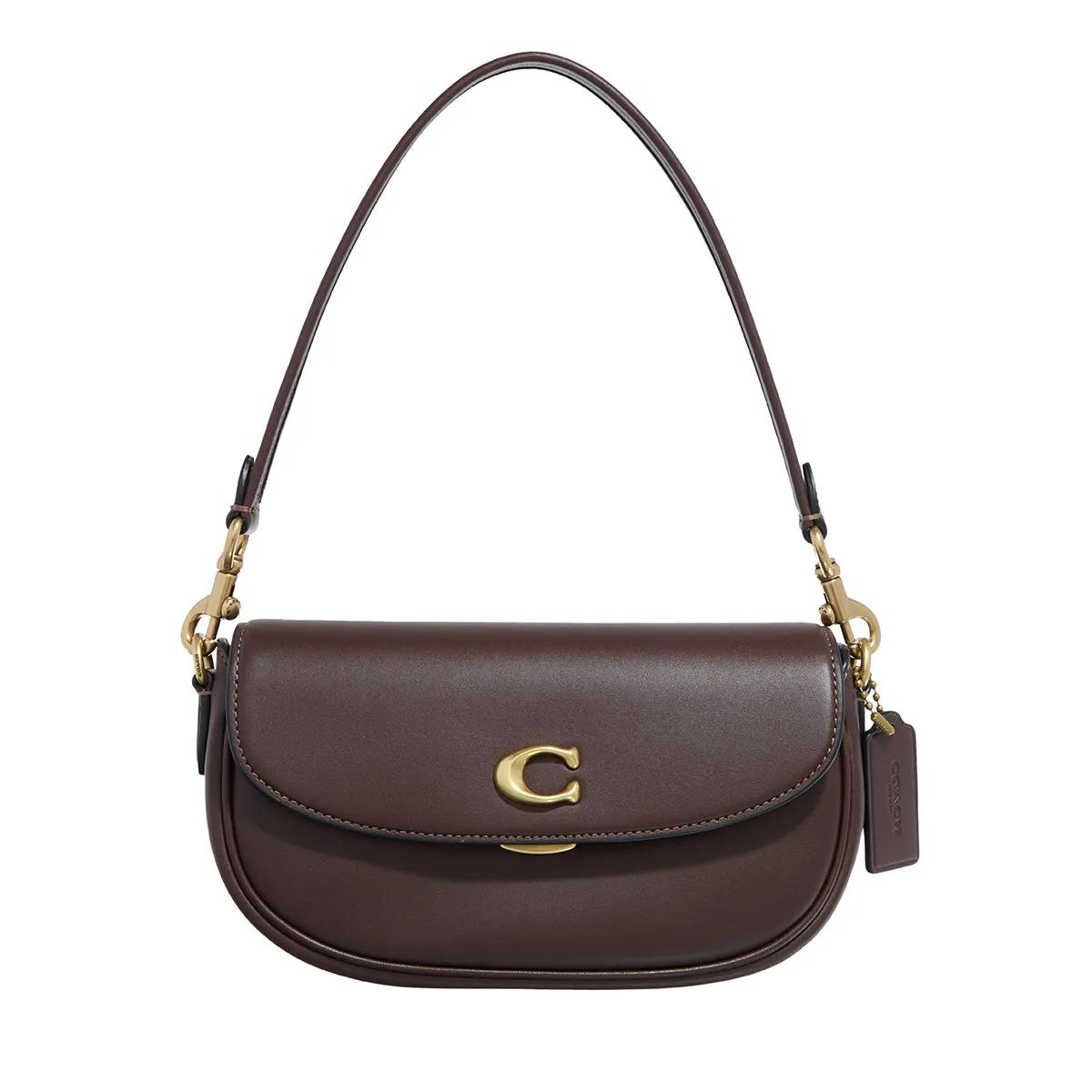 Coach Crossbody Bags - Glovetanned Leather Emmy Saddle Bag 23 - Gr. unisize - in Braun - für Damen