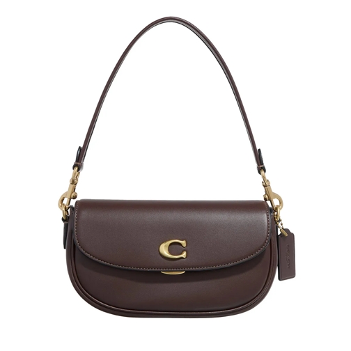 Coach Sac à bandoulière Glovetanned Leather Emmy Saddle Bag 23 b4/maple