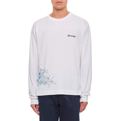 Givenchy Langärmelige Oberteile Long Sleeves T-Shirt White