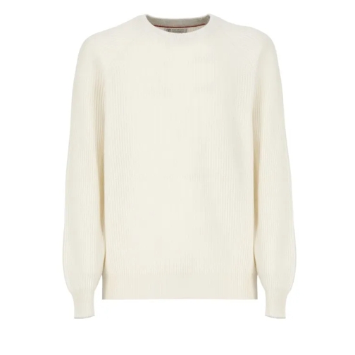 Brunello Cucinelli Cashmere Sweater Neutrals 