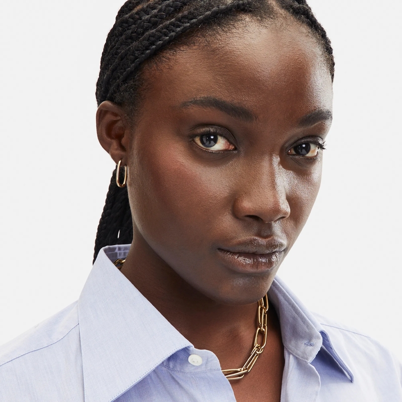 Liebeskind Berlin Ohrstecker Edelstahl Special Link silber(Image 4)