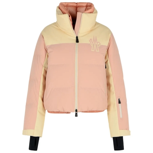 Moncler Übergangsjacke Stennes' Pink Polyamide Blend Down Jacket Multicolor