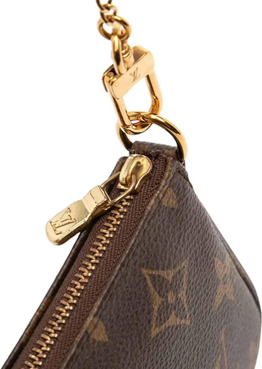 Thumbnail - Louis Vuitton Crossbody Bags - Monogram Mini Pochette Accessoires - Gr. unisize - in Braun - für Damen