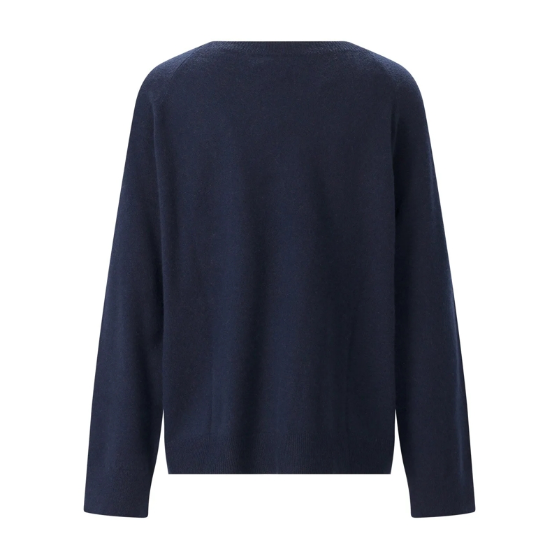 Sminfinity Pull Pullover aus Kaschmir & Baumwolle blau(Image 2)