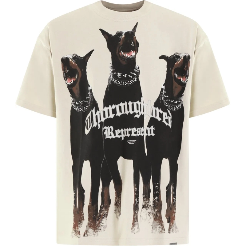 Represent T-Shirt Heren Thoroughbred T-Shirt Bruin braun