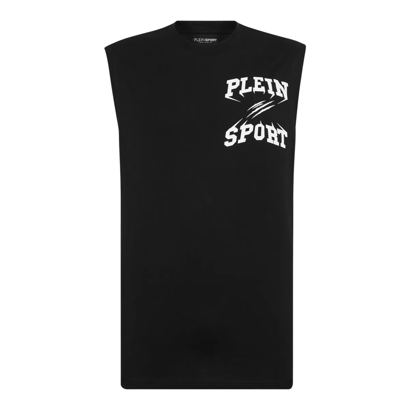 Plein Sport Top Tank-Top schwarz