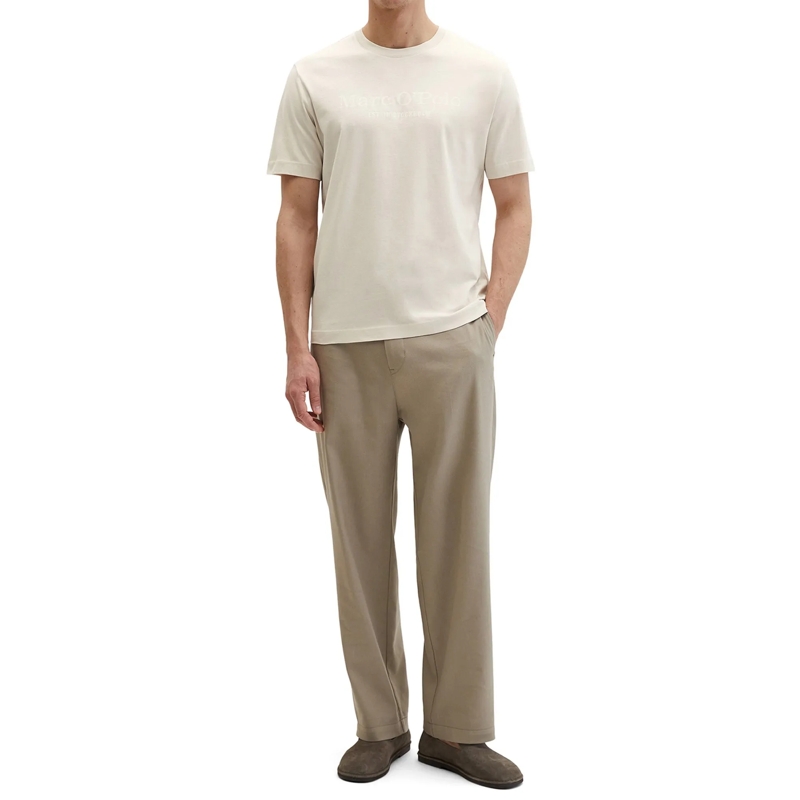 Marc O´Polo Hemd T-Shirt Short Sleeve 1er Pack greige(Image 5)