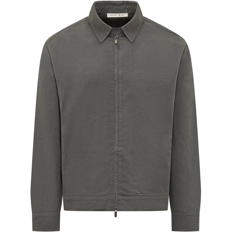 FEAR OF GOD Daunenjacke Giacca con Zip e Colletto dunkelgrau