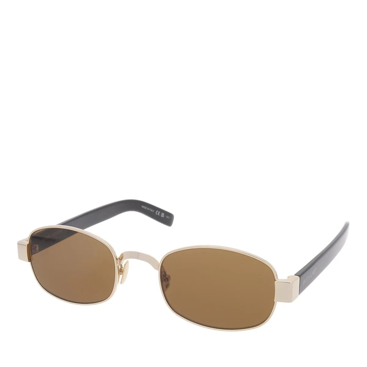 Saint Laurent SL 706-001 Gold-Black-Brown | Sunglasses