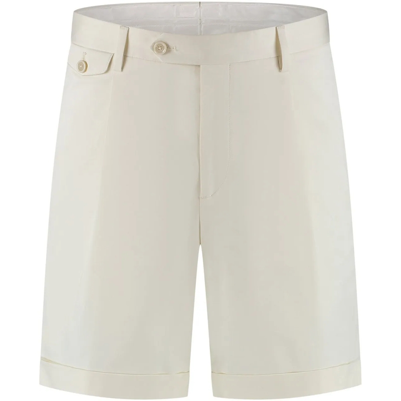 Lardini Slim-Fit-Jeans Man Shorts weiß