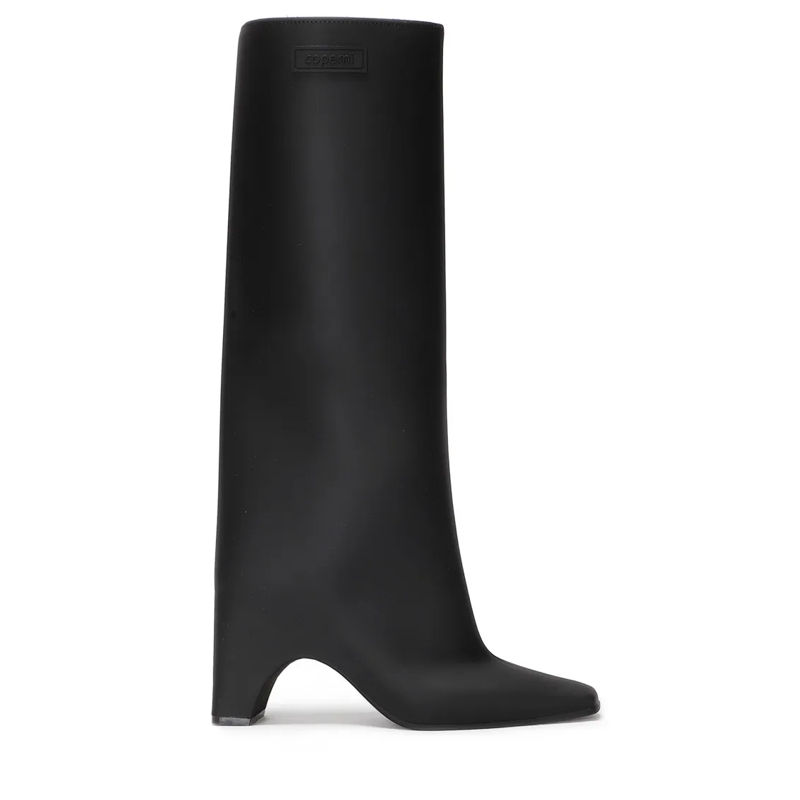 Coperni Bottes Rubber Bridge Boots Black