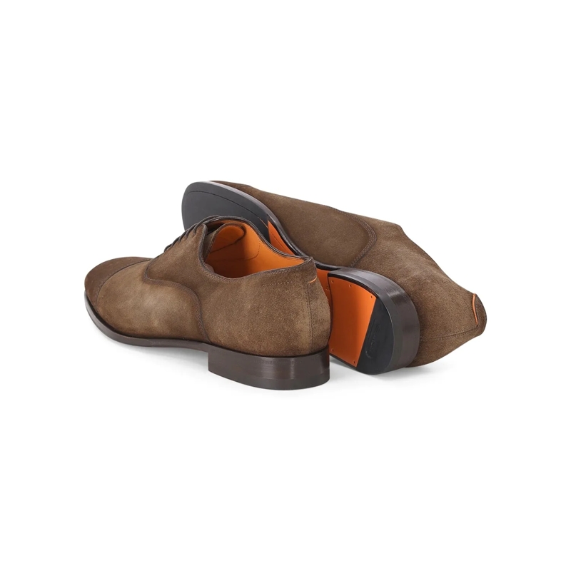 Santoni Schnürschuhe Schnürschuh Archie aus Leder mehrfarbig(Image 3)