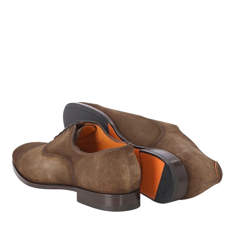 Santoni Schnürschuhe Schnürschuh Archie aus Leder mehrfarbig(Image 2)