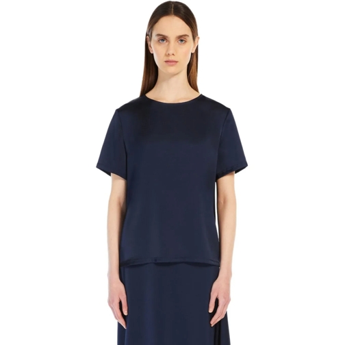 WEEKEND Max Mara MAX MARA WEEKEND GILBERT BLAUE BLUSE blau 