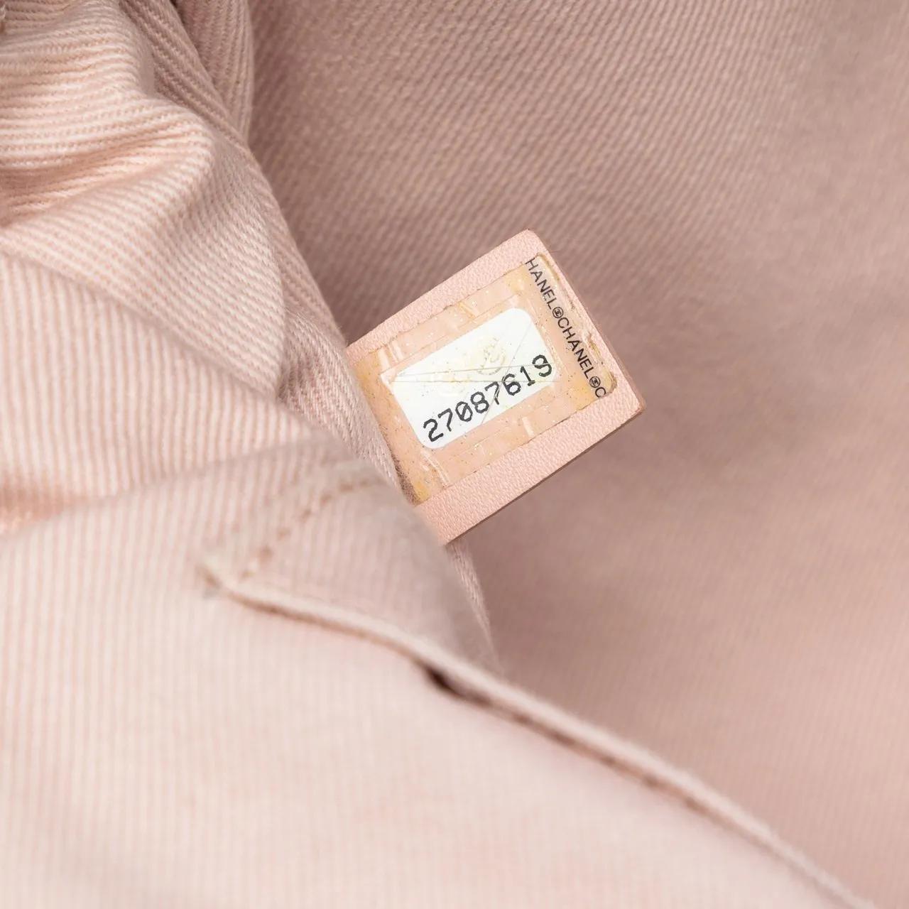 Thumbnail - Chanel Rucksäcke - Quilted Canvas Front Pocket Fringe Backpack - Gr. unisize - in Gold - für Damen