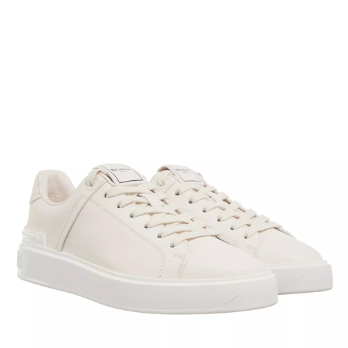 Balmain B-Court sneakers in calfskin White Low-Top Sneaker