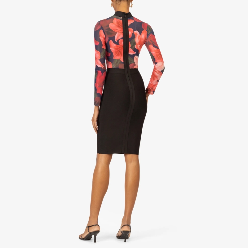 Kraimod Midikleid Bandagekleid blau(Image 8)