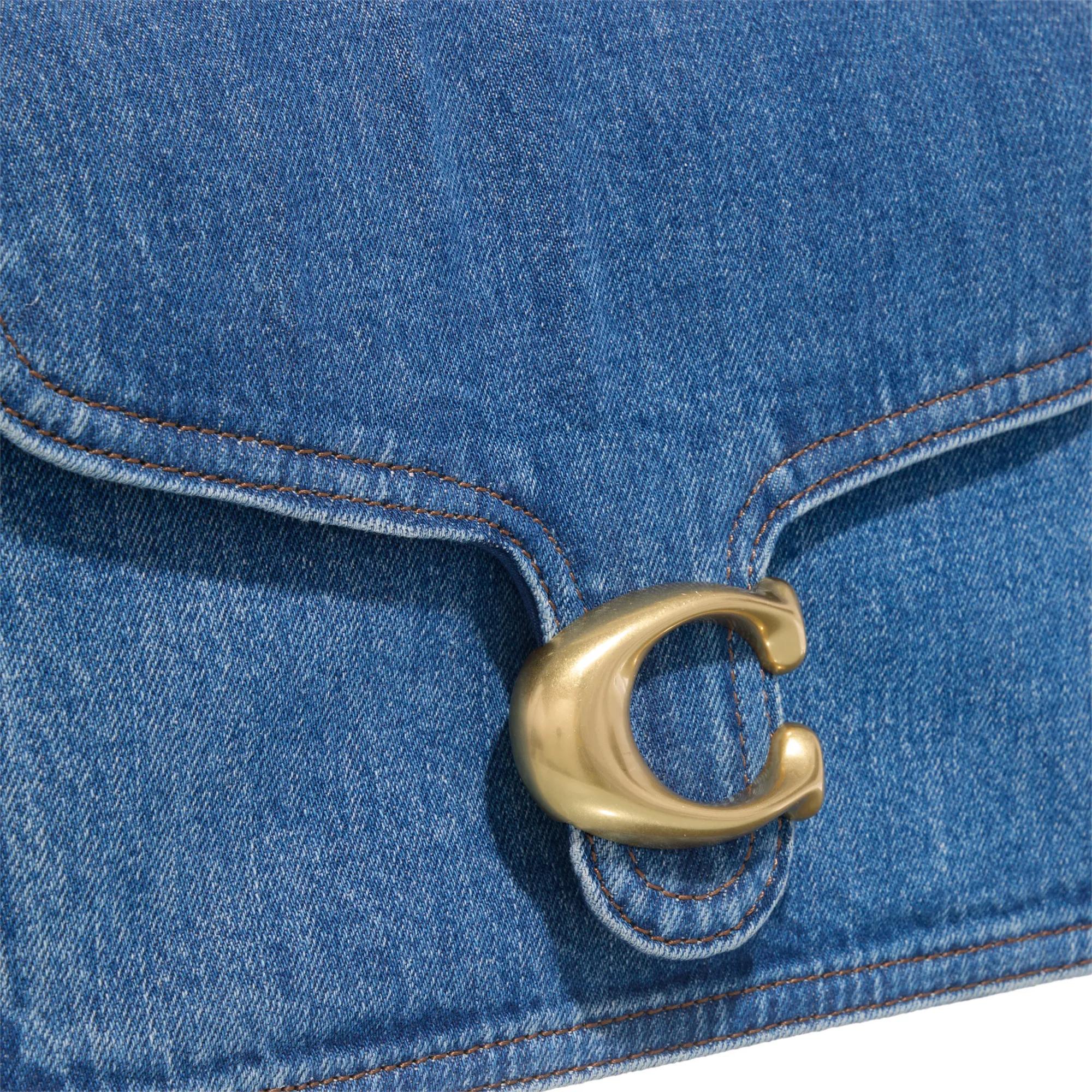 Coach Hobo bags Wsh Dnm Chain Tby;B4 Rho in blauw