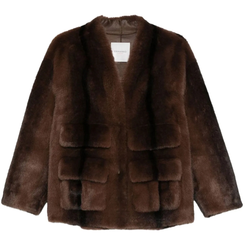 Ermanno Firenze Übergangsjacke Jackets Brown braun