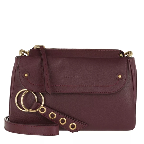 See By Chloé Phil Crossbody Bag Leather Obscure Purple Borsetta a tracolla