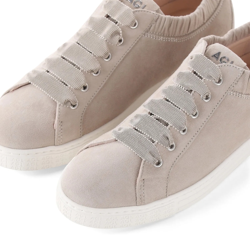 Agl Schnürschuhe Sneaker Suzie aus Veloursleder braun(Image 3)