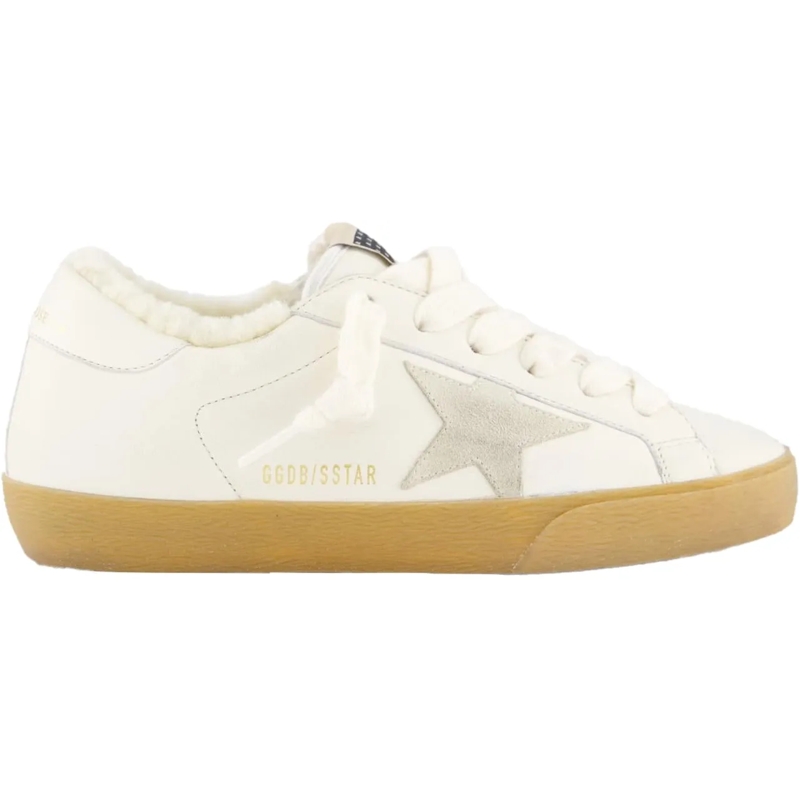 Golden Goose Low-Top-Sneaker Dames Super Star Sneaker Wit weiß