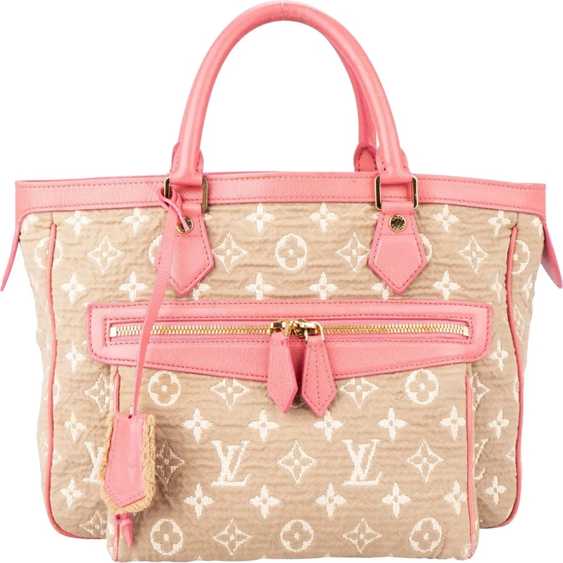 Louis Vuitton Schultertasche Louis Vuitton Denim Monogram Cabas Sabbia MM Handb mehrfarbig