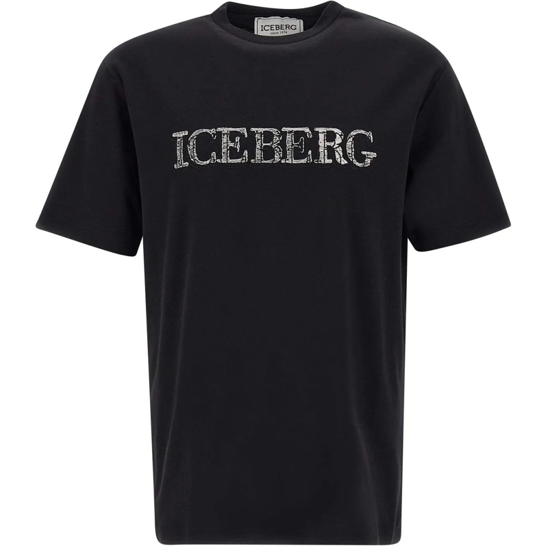 Iceberg T-Shirt T-Shirt schwarz