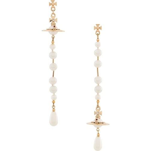 Vivienne Westwood  Broken Pearl Earrings Gold/pearl mehrfarbig