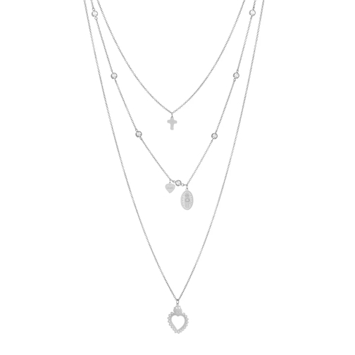 LIU JO LJ1439 Necklace Silver Collier long