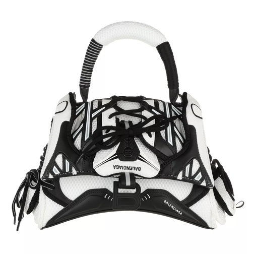 Balenciaga Sneakerhead Top Handle Bag Black White Satchel