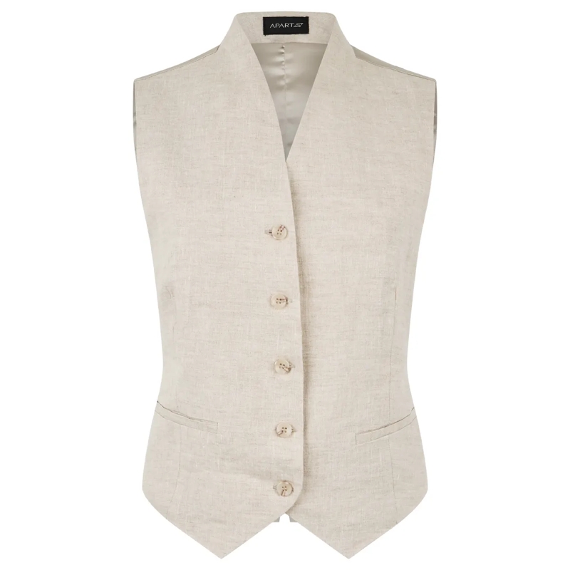 Apart Top Weste beige